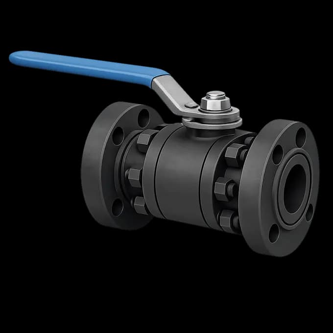 Forged floating ball valve · ring type joint