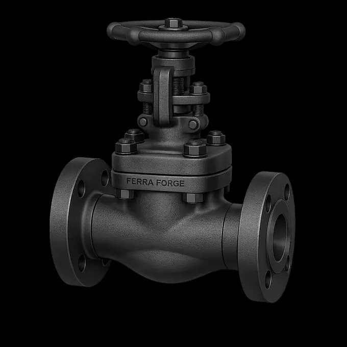 Forged gate valve · raised face