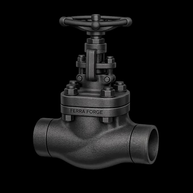 Forged globe valve · socket weld